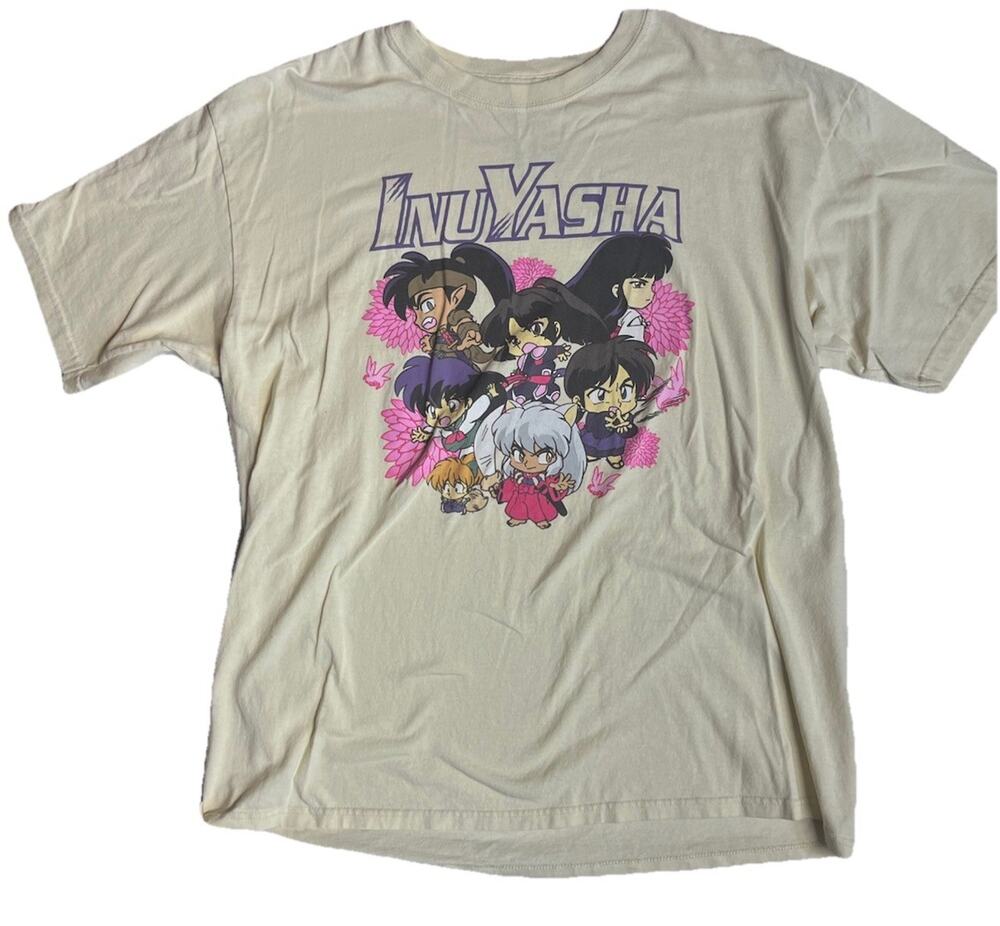 Inuyasha anime t-shirt XL